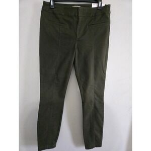 NWT LOFT Green Skinny Ankle Pants | Size 6